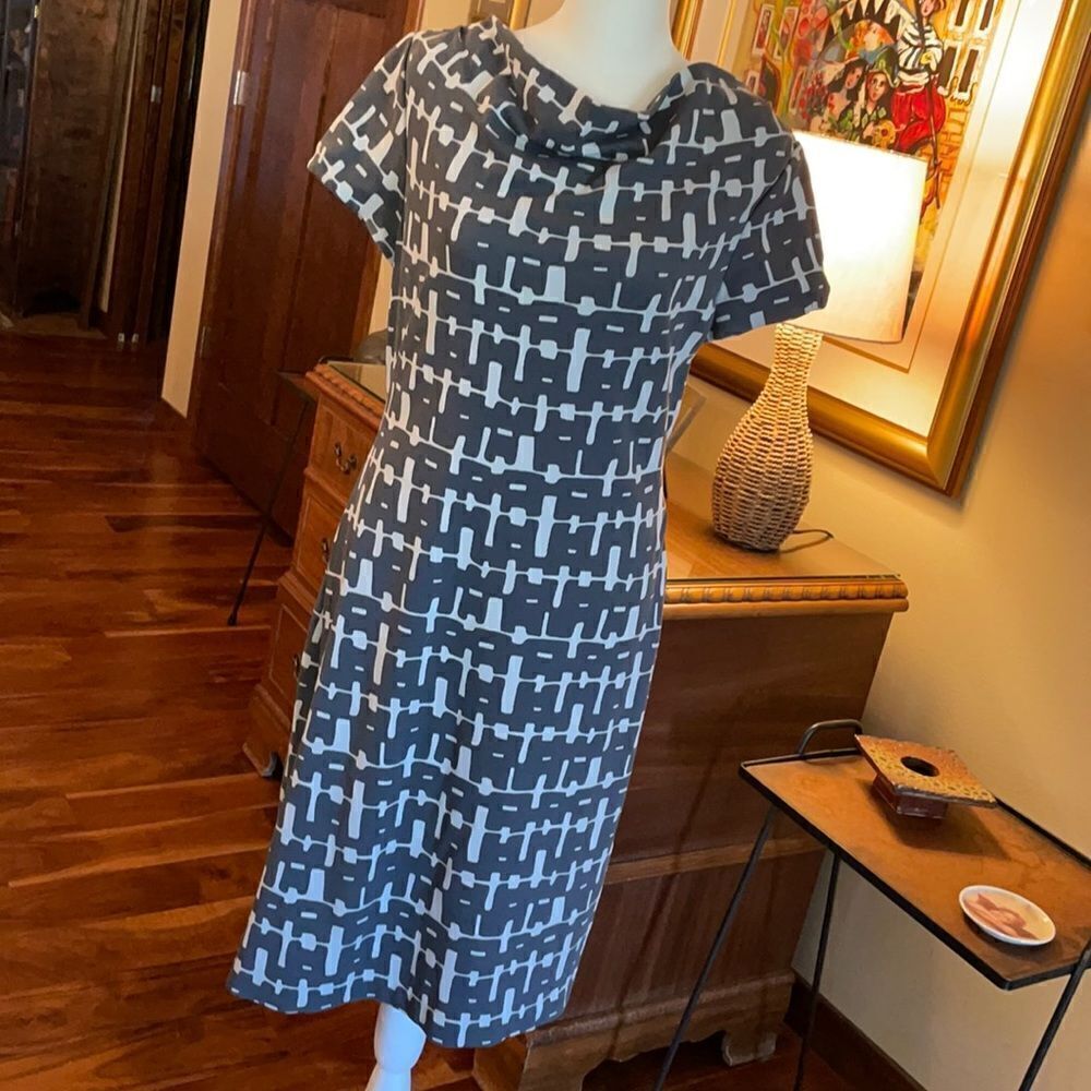 Banana Republic Geometric Print Dress - Size 6